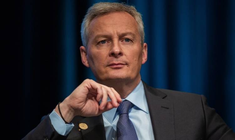 le ministre des Finances Bruno Le Maire