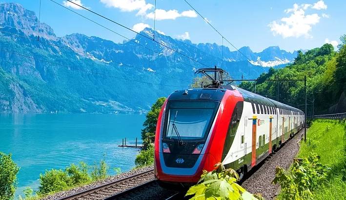 Le transport ferroviaire en Suisse